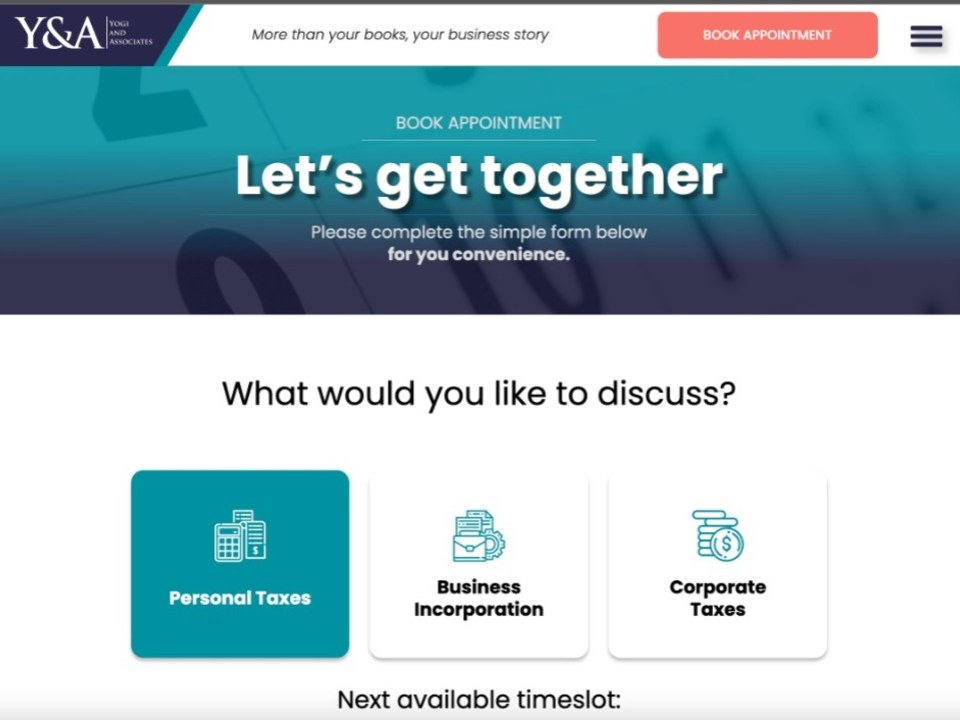 Consultation Business Website